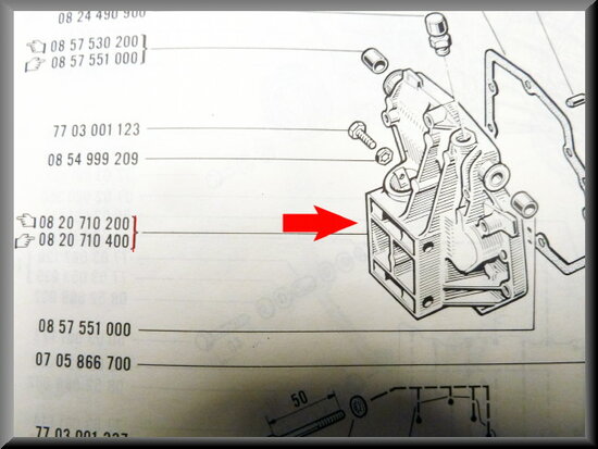 End cover (4 gear)