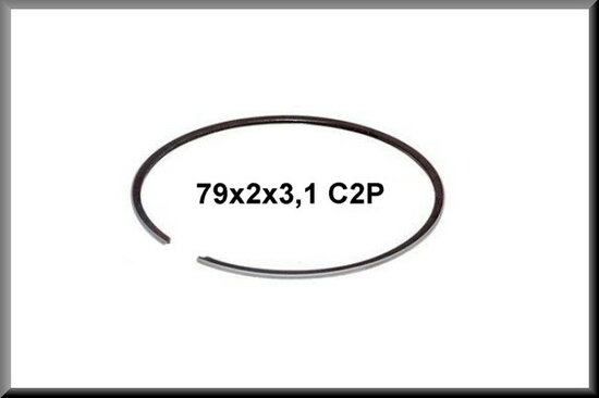 Piston ring 79x2x3,1mm R16 TX.