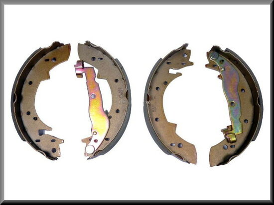 Brake shoes (Girling).