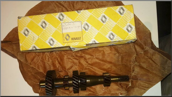 Primary shaft (31-13-25-19-13 teeth) NEW.