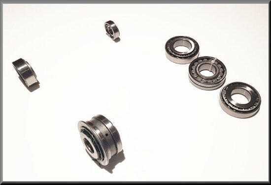 Complete bearing set  (gearbox 336).