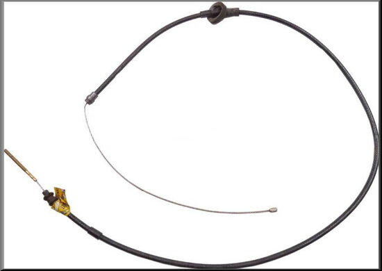 Handbrake cable for the handbrake on the left of the steering wheel for R16 1965-1974.