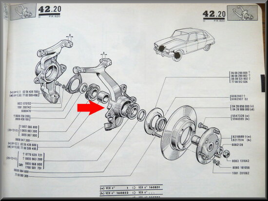 Fusee links R16 L