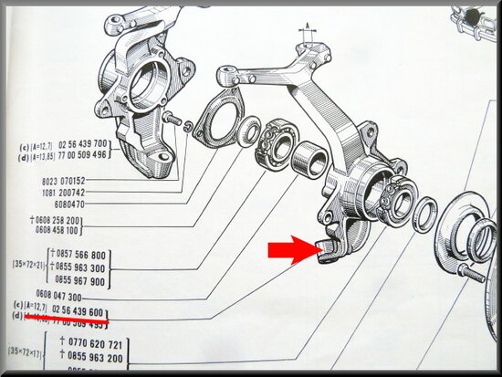 Fusee links R16 L