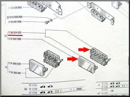 Fuse box.