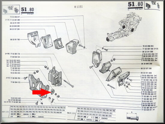 Locking plate gearbox support.