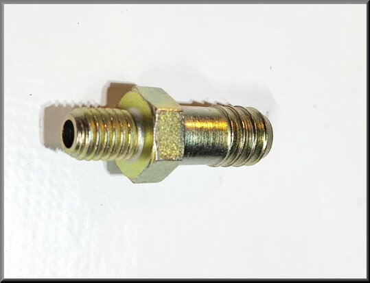 Vacuum hose nipple brake booster (yellow passivated)