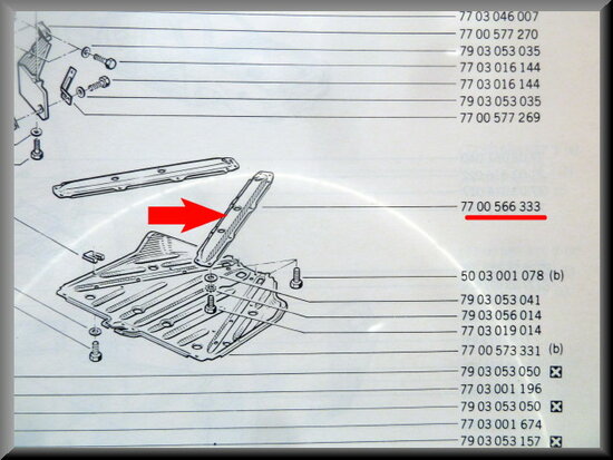 R20-R30 Tie bar (New Old Stock).