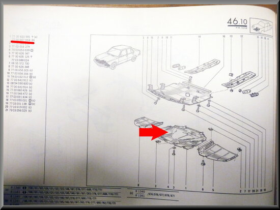 R18 Spatplaat (New Old Stock)