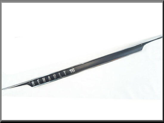 Achterklep logo « RENAULT 16 » (nieuw) .