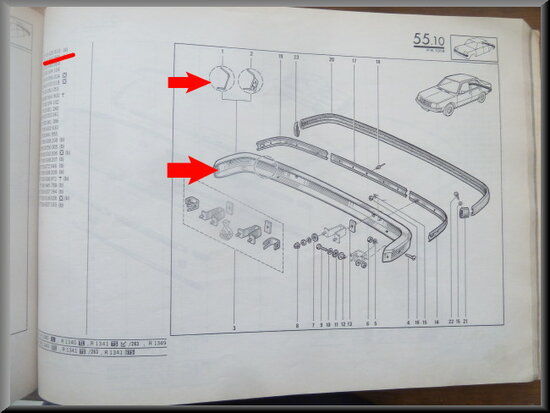 R18 Rear bumper (New Old Stock).