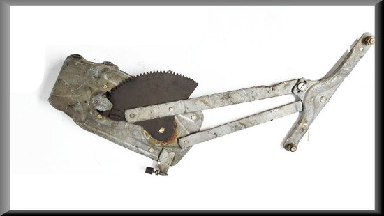 Ruithef mechaniek voorzijde rechts R16 TS-TX (eerste type).