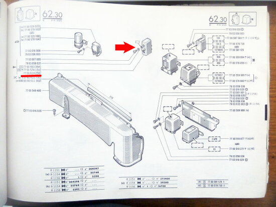 Sécurité thermique de serrure de porte R16 TX.