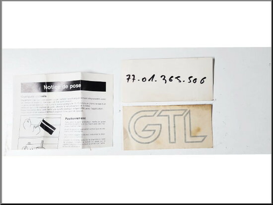 R14 Logo GTL (New Old Stock).
