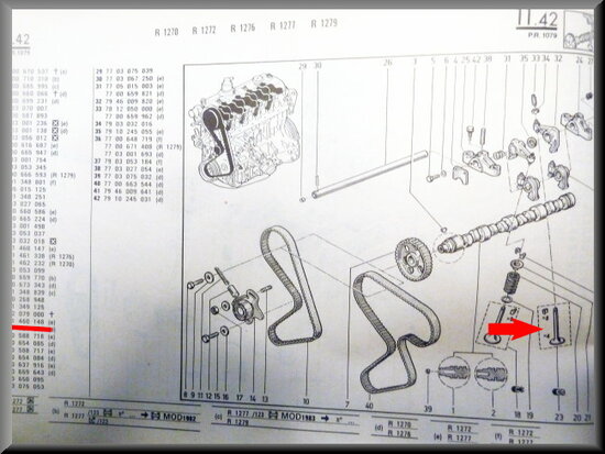 R20 TS Outlet valve (New Old Stock).