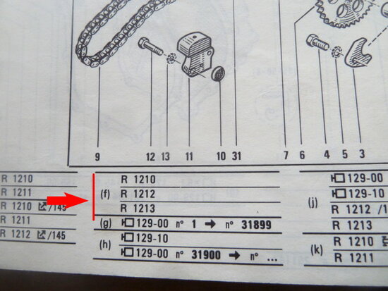 R14 Jeu de valves avec clavettes (New Old Stock).