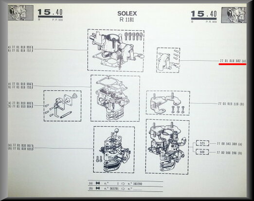 R6 Chokehuis (New Old Stock)..