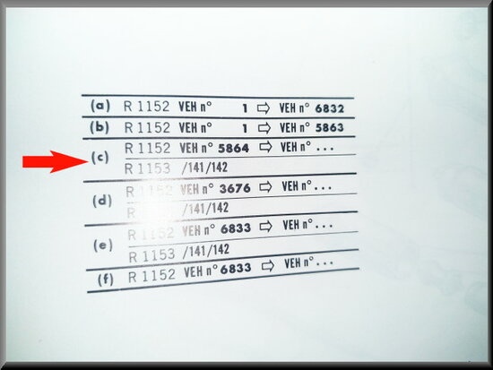 Choke cable R1152- R1153.