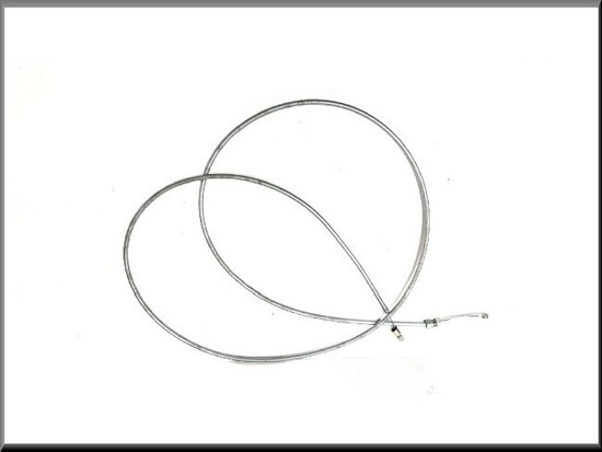 Kabel koplampverstelling binnenzijde rechts R16 1150-1151-1152-1156 eerste model.