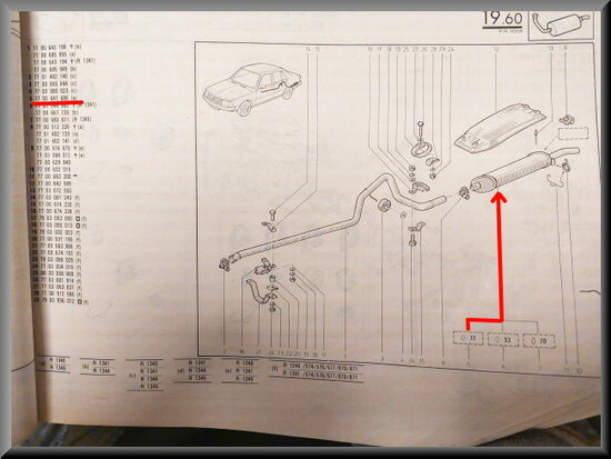 R18 1340-1349 Silencer (New Old Stock).