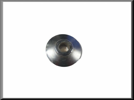 Door handle rosette (Chrome) (used).