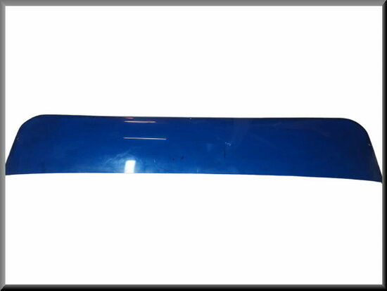 Déflecteur de toit ouvrant en plastique (bleu). 