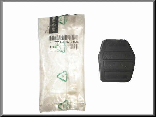 Renault20/30 Master: Pedaalrubber (New Old Stock).