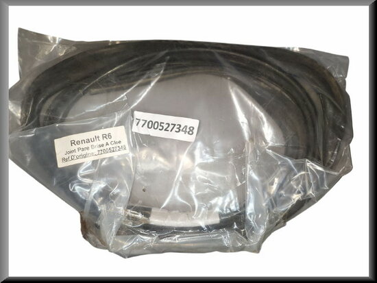 R6: Voorruit rubber (New Old Stock).