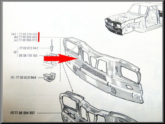 Voorfront R16 TL-TS (Gestraald).