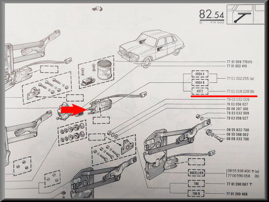 Ruithefmotor R16 TS en TX (eerste type).