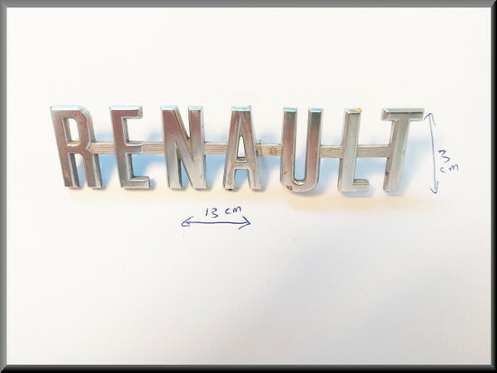 Embleem "Renault". Type Renault?  (New Old Stock).