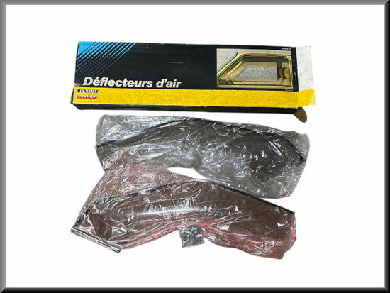 R25: Zijwindscherm set met bevestiging (New Old Stock).