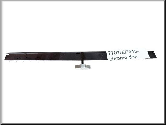 Ventilatieklep (met chrome knop).