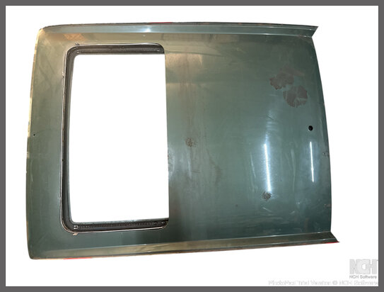 Open dak (gebruikt).