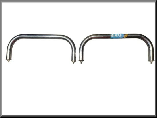 Bumperbeugels "Uginox" RVS.