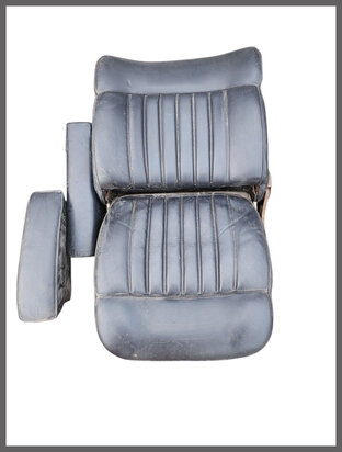 Compleet interieur zwart skai (gebruikt).