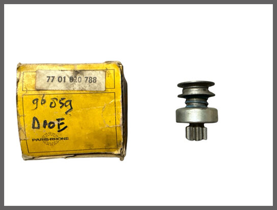 R 4CV Dauphine: Bendix startmotor (New Old Stock).