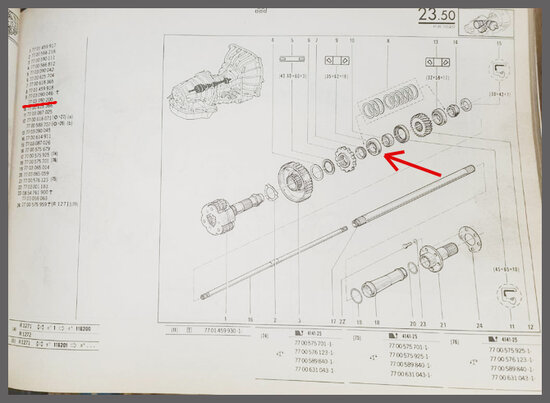 R20-30: Lager automaat versnellingsbak (New Old Stock).
