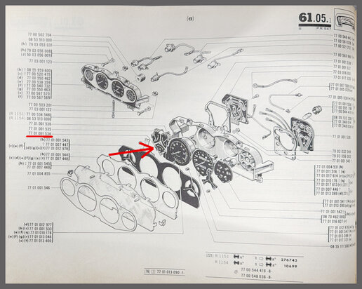 Dashboard meter accuspanning R16