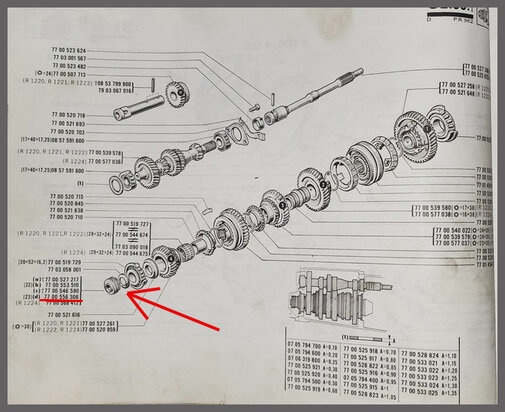 R5-6: Vis de tachym&egrave;tre (New Old Stock).