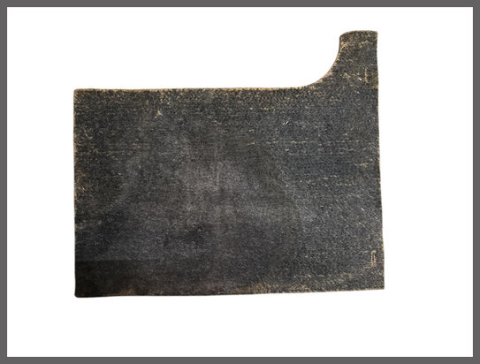 Front left insulation mat (Used).