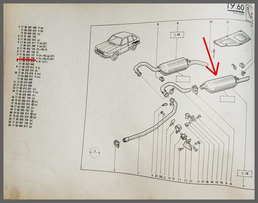 R20-30: Silencieux (New Old Stock).
