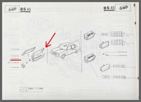 Asbak R16 (New Old Stock)
