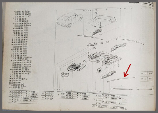 R20-30: C&acirc;ble d'a&eacute;ration (New Old Stock).