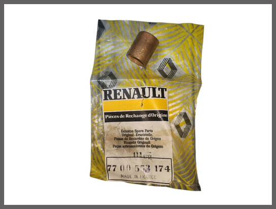 Geleidebus Vliegwiel messing zelfsmerend (New Old Stock).