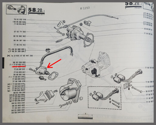 Vacuum valve automatic gearbox (New Old Stock).