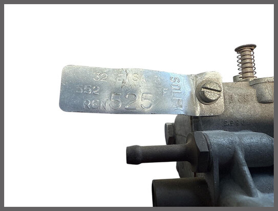R 4,6,12,Rodeo: Carburateur  32 EISA REN525 (New Old Stock).