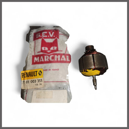 R6, Estafette: Ruitenwisser motor anker (New Old Stock).