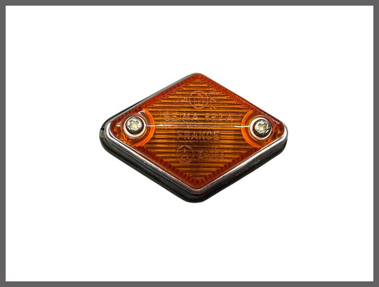 Knipperlicht unit Seima 592 met chroomrand (Gebruikt).