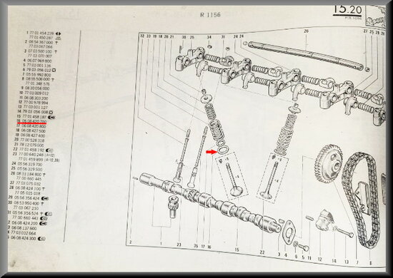 Klepveer ring (Gebruikt).